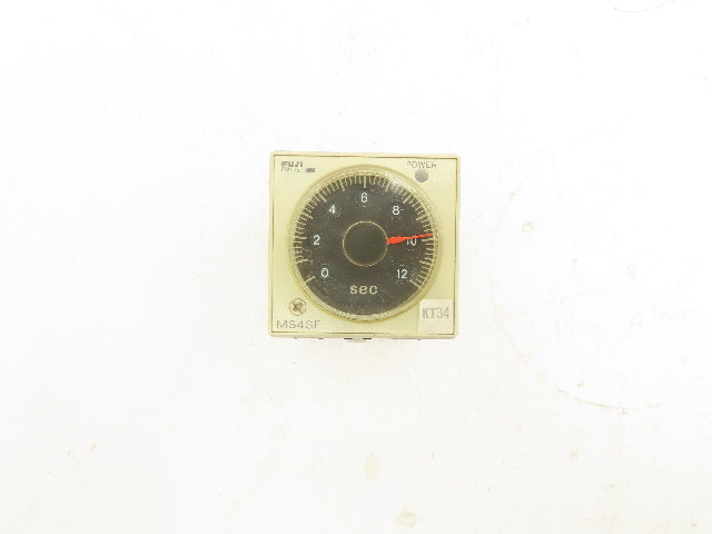 Fuji Electric MS4SF-CE1T Super Timer Relay Socket 0.6-12 Sec 24V