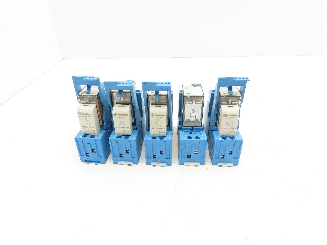 Finder 55.33.9.024.0010 Terminal Relay Socket 24V Coil Lot of 5