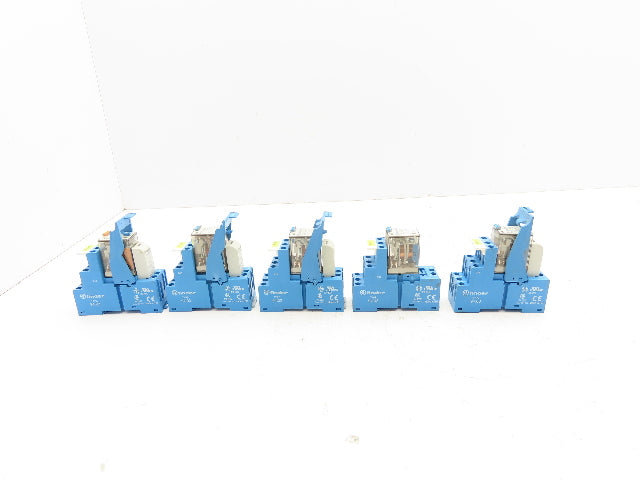 Finder 55.33.9.024.0010 Terminal Relay Socket 24V Coil Lot of 5