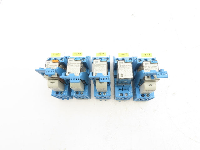 Finder 55.33.9.024.0010 Terminal Relay Socket 24V Coil Lot of 5