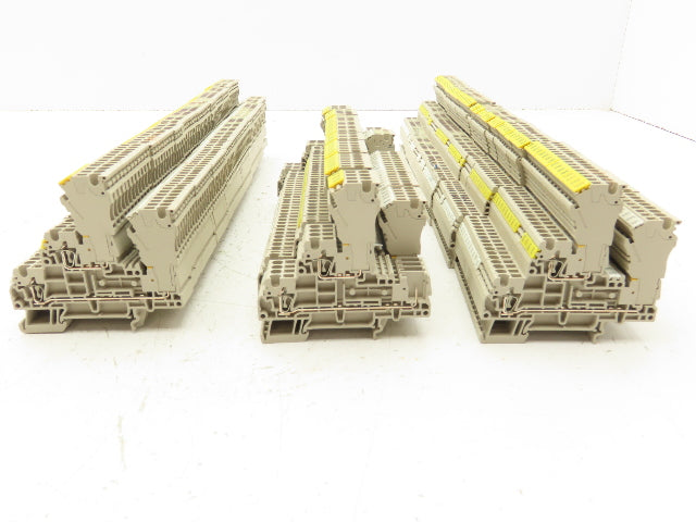 Weidmuller ZDT 2,5/2 Double Tier Terminal Block Cross Connector Lot of 190