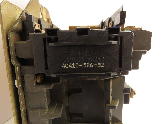 Allen Bradley 40410-326-52 Size 1 Motor Starter Contactor Load Balancer Assembly