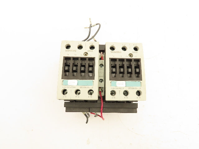 Siemens 3RA1334-8XB30-1AK6 Reversing Contactor 3-Pole 600V 3PH 120V Coil