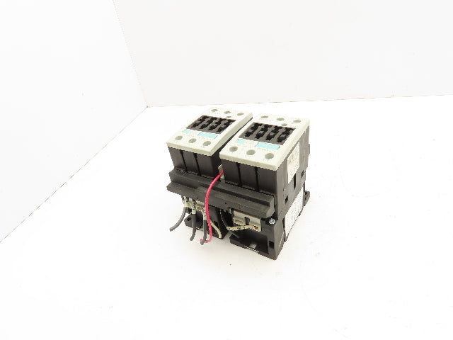 Siemens 3RA1334-8XB30-1AK6 Reversing Contactor 3-Pole 600V 3PH 120V Coil