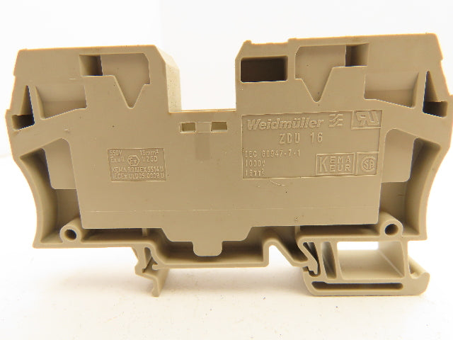 Weidmuller ZDU 16 Terminal Block 16mm 1000V Lot of 14