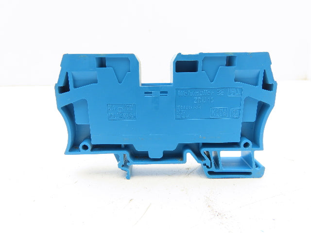 Weidmuller ZDU 16 Terminal Block 16mm 1000V Lot of 14