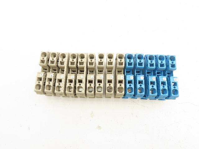 Weidmuller ZDU 16 Terminal Block 16mm 1000V Lot of 14
