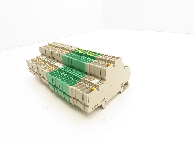 Weidmuller ZDT 2,5/2 Double Tier Terminal Block Cross Connector Lot of 18