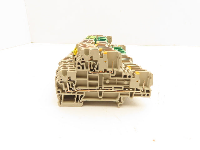 Weidmuller ZDT 2,5/2 Double Tier Terminal Block Cross Connector Lot of 18
