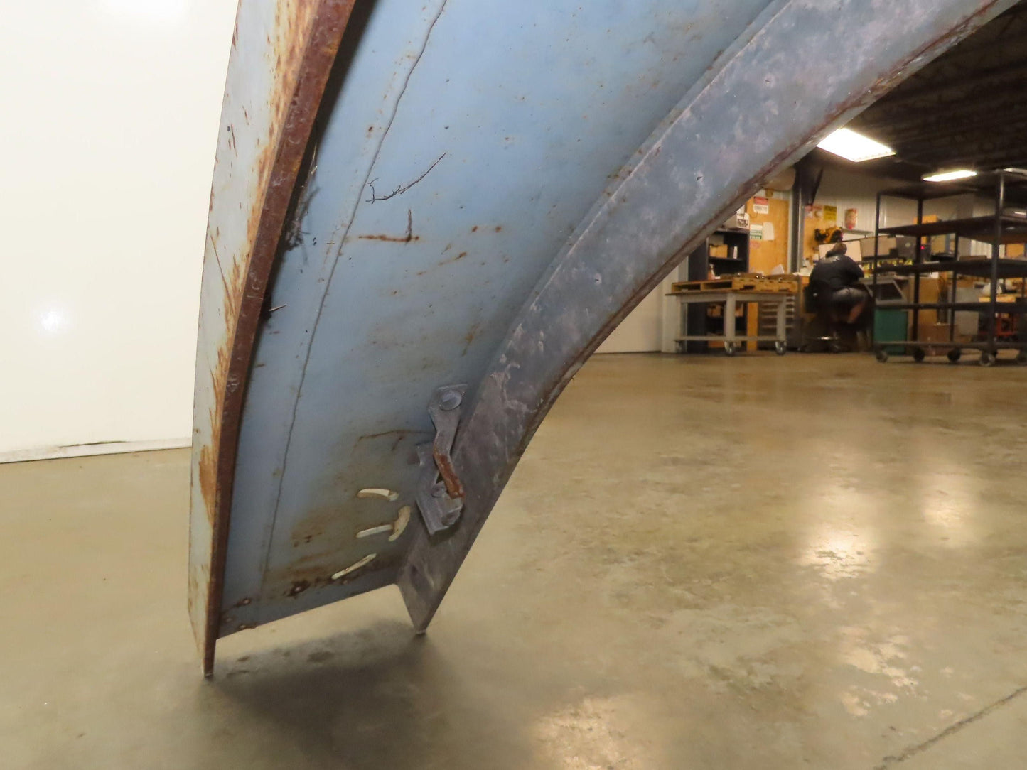 Gorbel Cleveland Tramrail 90° Curve Monorail Runway Beam 10"x 92"x 3.25" Flange