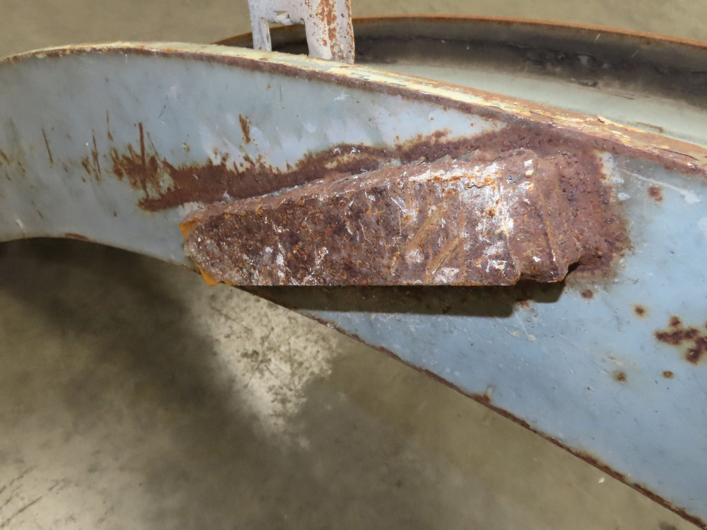 Gorbel Cleveland Tramrail 90° Curve Monorail Runway Beam 10"x 92"x 3.25" Flange