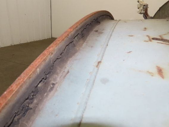 Gorbel Cleveland Tramrail 90° Curve Monorail Runway Beam 10"x 92"x 3.25" Flange