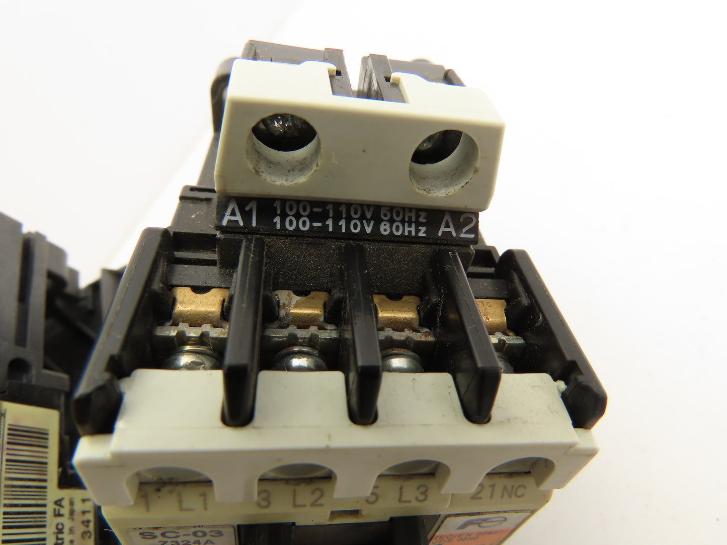Fuji Electric SC-03 Magnetic Contactor Overload Relay 110V Coil