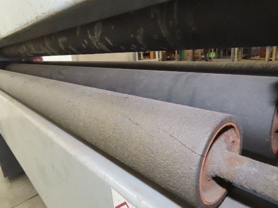 Edgetech G I 3160 Laminator Roll Press System 60" Powered Feeder Press 120V