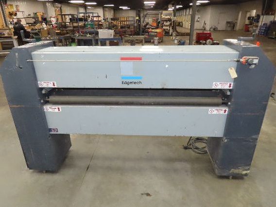 Edgetech G I 3160 Laminator Roll Press System 60" Powered Feeder Press 120V