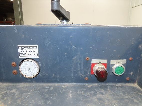 Edgetech G I 3160 Laminator Roll Press System 60" Powered Feeder Press 120V