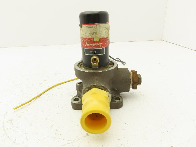 Humphrey VA590AE1310 Solenoid Vacuum Valve 2-Way 3/4" NPT 24VDC Normally Closed