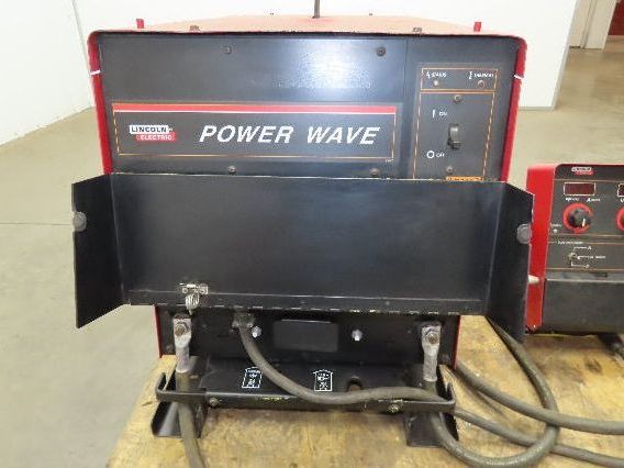 Lincoln Power Wave 455 Mig Welder 450 Amp Wire Feed Welding Power Supply Tested