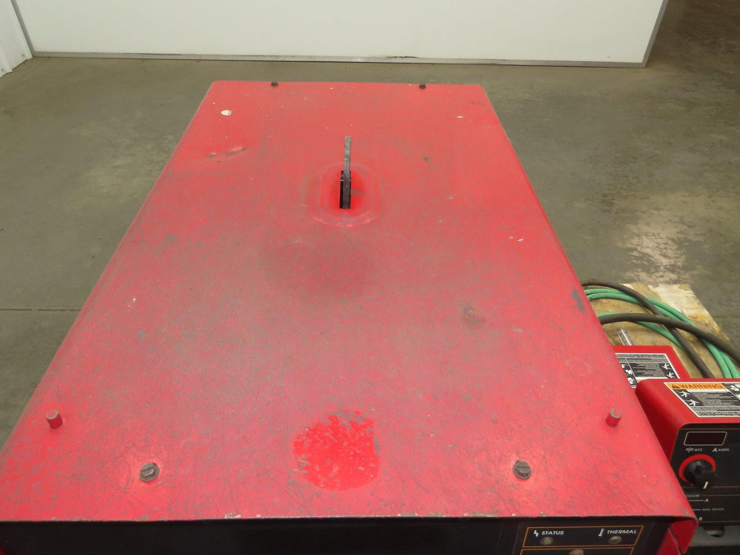 Lincoln Power Wave 455 Mig Welder 450 Amp Wire Feed Welding Power Supply Tested