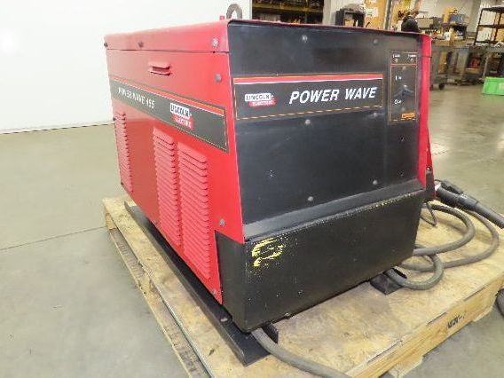 Lincoln Power Wave 455 Mig Welder 450 Amp Wire Feed Welding Power Supply Tested