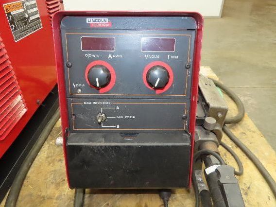 Lincoln Power Wave 455 Mig Welder 450 Amp Wire Feed Welding Power Supply Tested