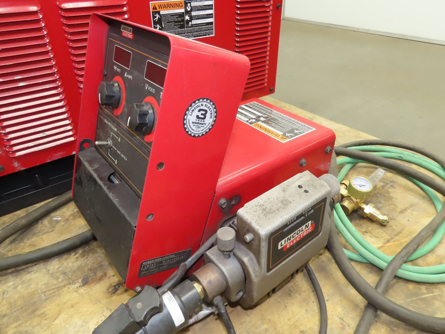 Lincoln Power Wave 455 Mig Welder 450 Amp Wire Feed Welding Power Supply Tested