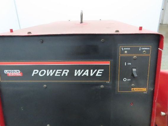 Lincoln Power Wave 455 Mig Welder 450 Amp Wire Feed Welding Power Supply Tested