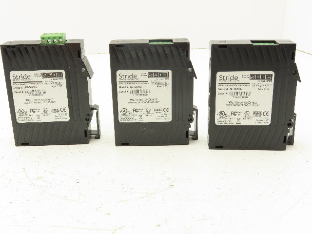 Stride SE-SW5U PLC Unmanaged Ethernet Switch 5-Port Lot of 3