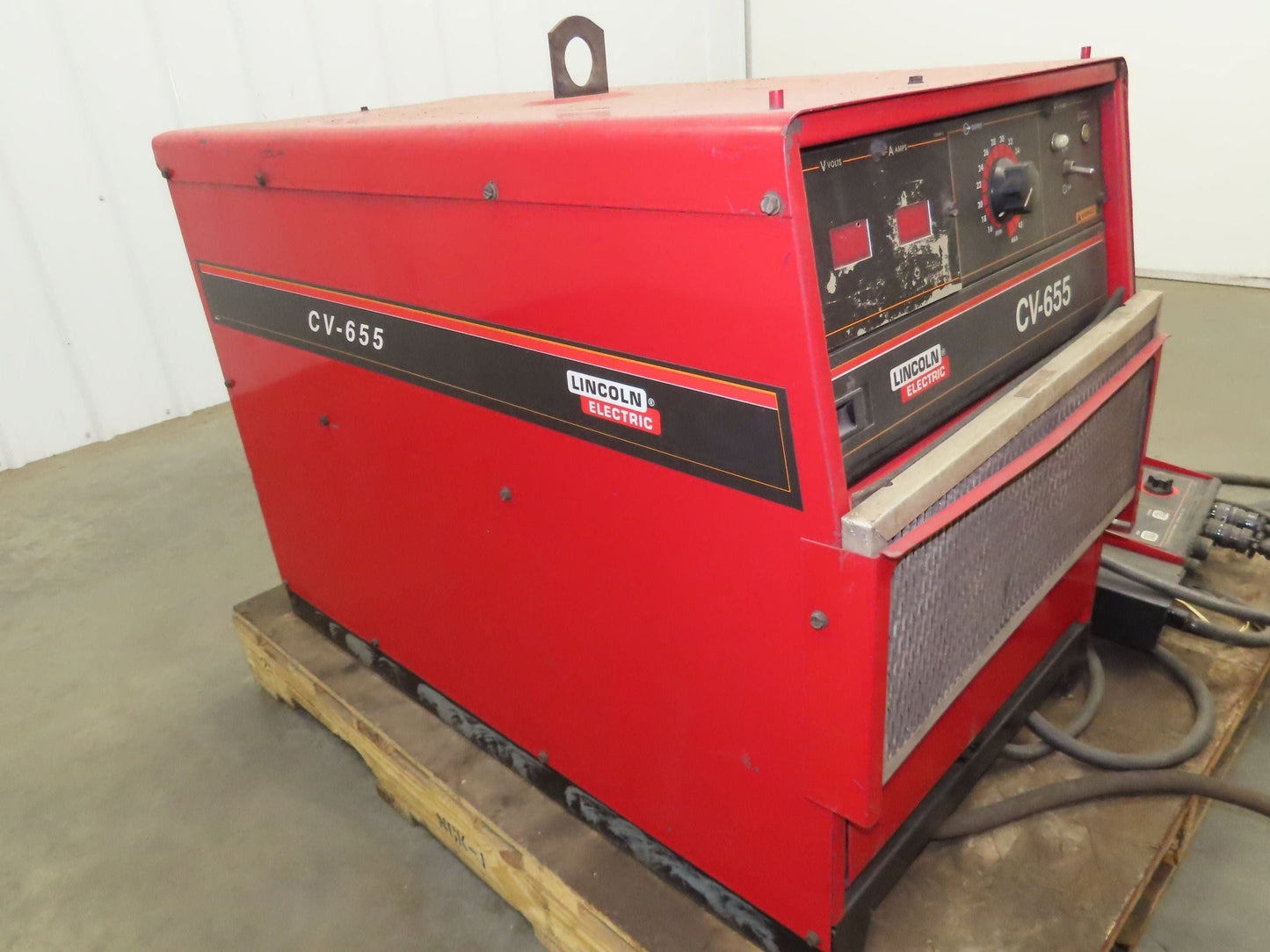 Lincoln CV 655 Mig Welder 650A Welding Power Source DH-10 Double Header 3Ph