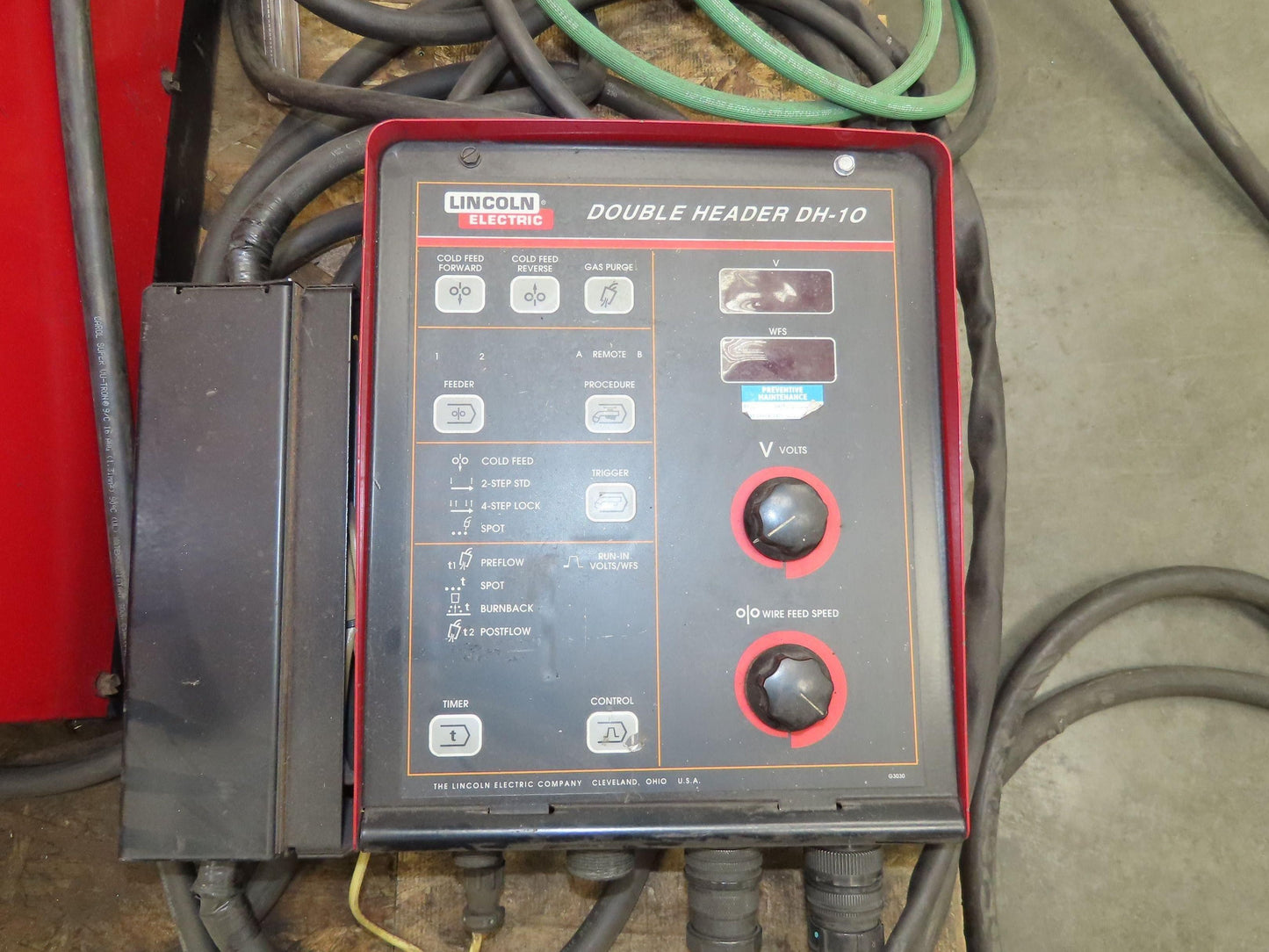 Lincoln CV 655 Mig Welder 650A Welding Power Source DH-10 Double Header 3Ph
