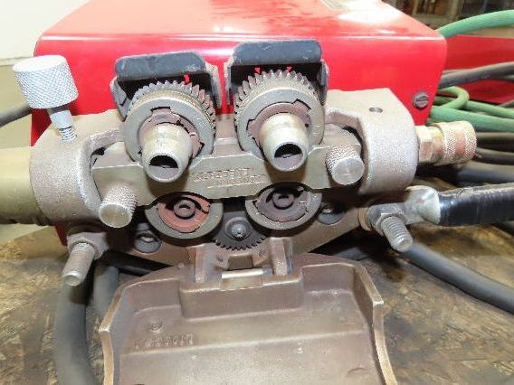 Lincoln CV 655 Mig Welder 650A Welding Power Source DH-10 Double Header 3Ph
