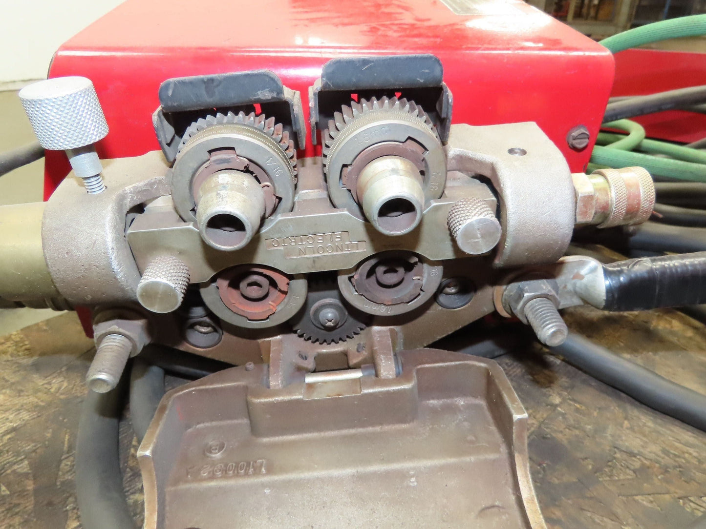 Lincoln CV 655 Mig Welder 650A Welding Power Source DH-10 Double Header 3Ph