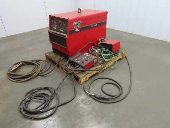 Lincoln CV 655 Mig Welder 650A Welding Power Source DH-10 Double Header 3Ph