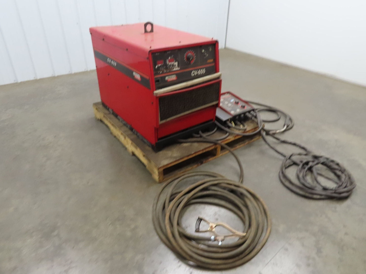 Lincoln CV 655 Mig Welder 650A Welding Power Source DH-10 Double Header 3Ph