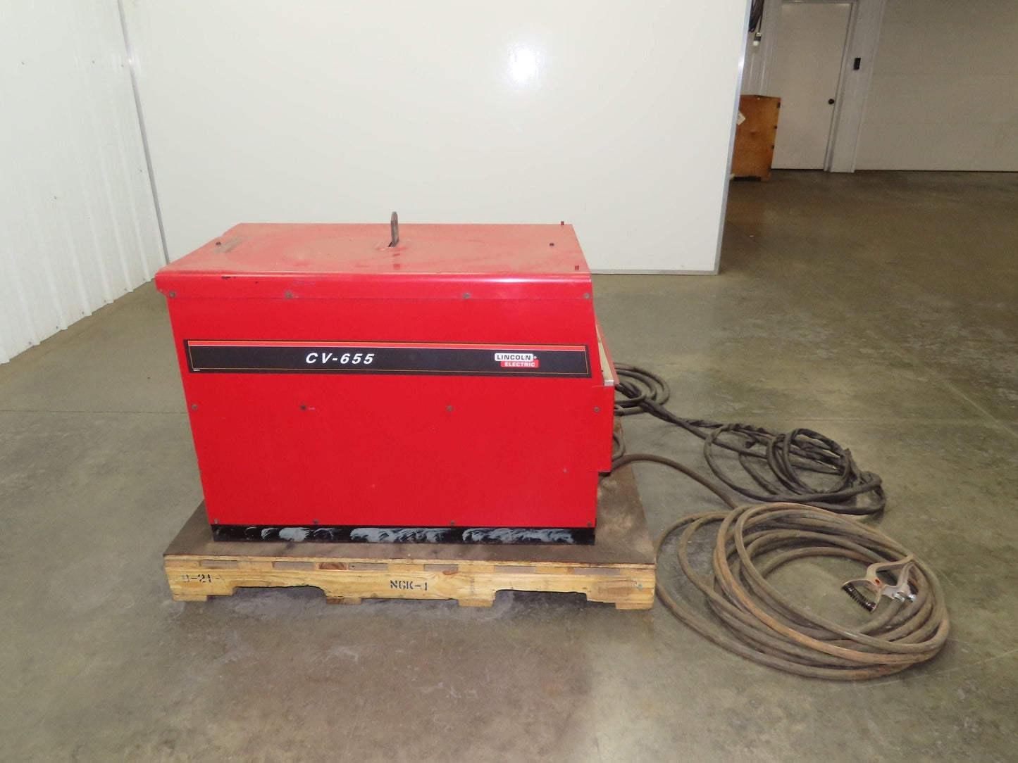 Lincoln CV 655 Mig Welder 650A Welding Power Source DH-10 Double Header 3Ph