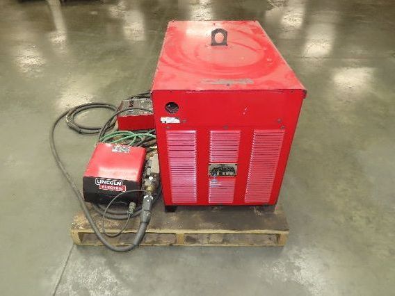 Lincoln CV 655 Mig Welder 650A Welding Power Source DH-10 Double Header 3Ph