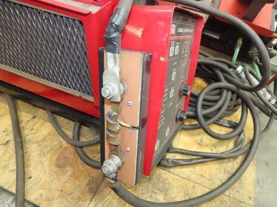 Lincoln CV 655 Mig Welder 650A Welding Power Source DH-10 Double Header Feeder