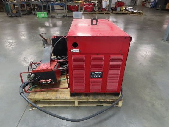 Lincoln CV 655 Mig Welder 650A Welding Power Source DH-10 Double Header Feeder