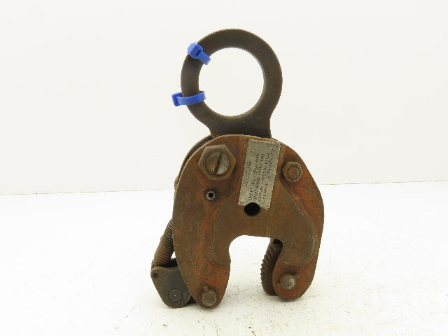 Renfroe Model TL 1 Ton Plate Lifting Clamp 1" to 1-1/2" Grip