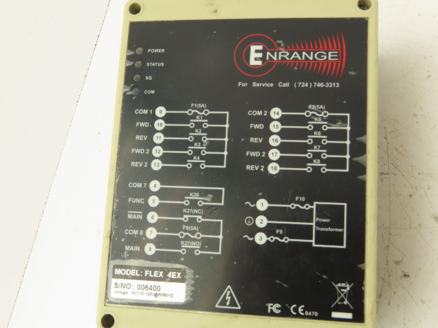 Magnetek Flex 4EX Enrange Crane Remote Receiver 4 Command Wireless Controls