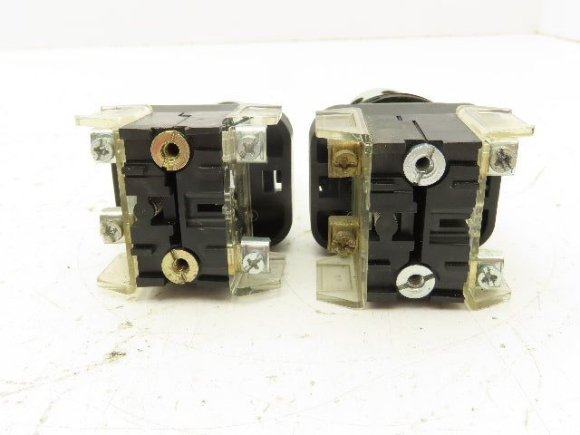 Allen Bradley 800T-QA24GD1 Green Illuminated Push Button 30mm Lot of 2