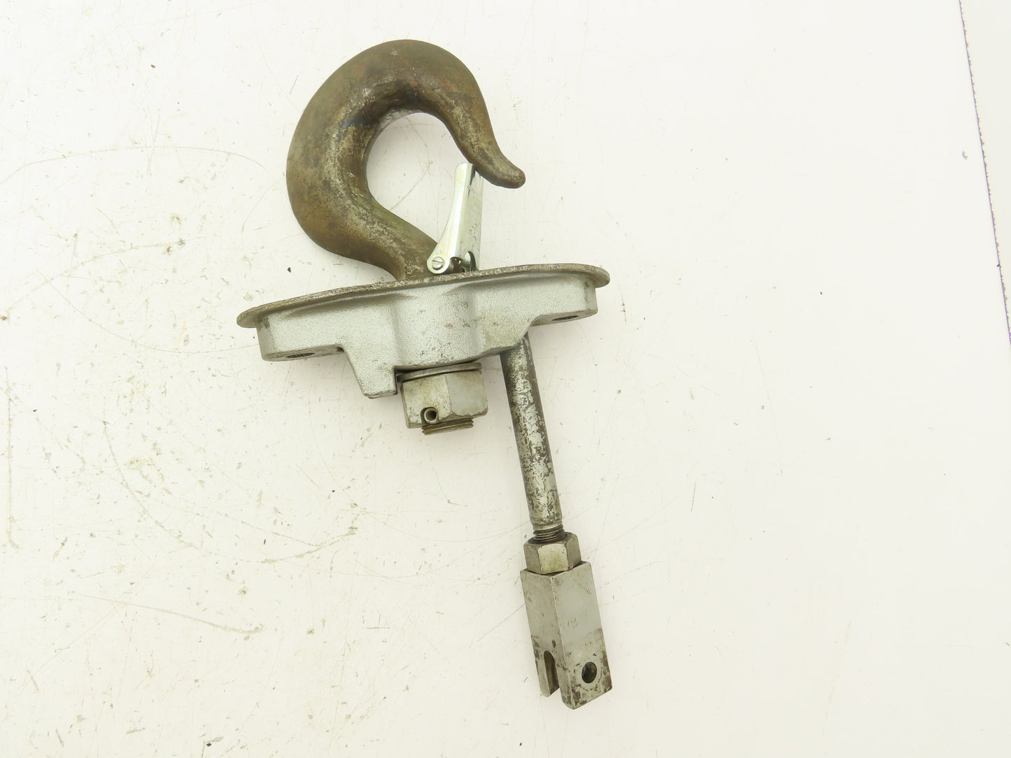 CM Lodestar 2 Ton Hoist Upper Rigid Hook Suspension Latch Hook Gray 627-710