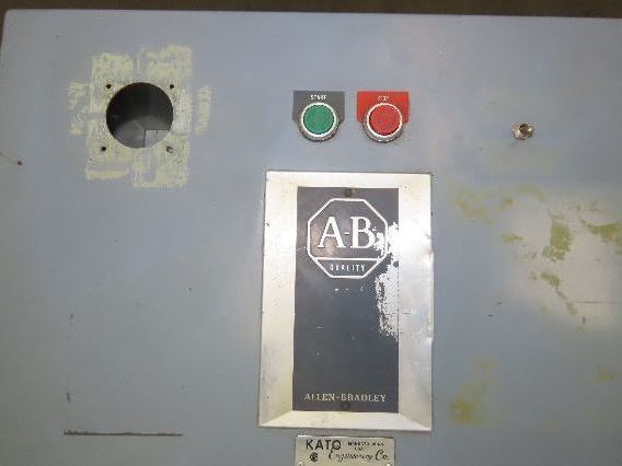 Allen Bradley 709-GAB1 Motor Starter 400Hp 480V NEMA Size 6 Kato Engineering