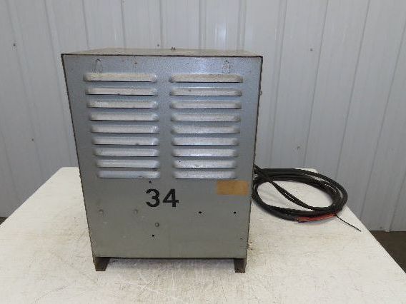 Chloride 12RR-255-2 Lift Truck Charger 24V 255AH LA 12 Cell Battery 230/460V