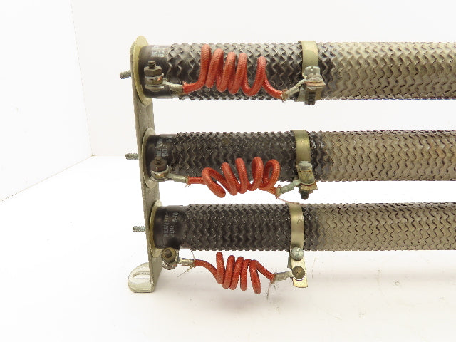 Milwaukee Rib Wound Resistor 50 ohm 11.25" Long Set of 3 Crane Motor Control