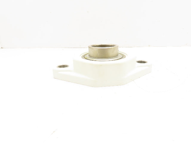 Dodge F2B-SCEZ-107-PCR EZ Kleen Plastic Flange-Mount Bearing 1-7/16" Bore 2-Bolt