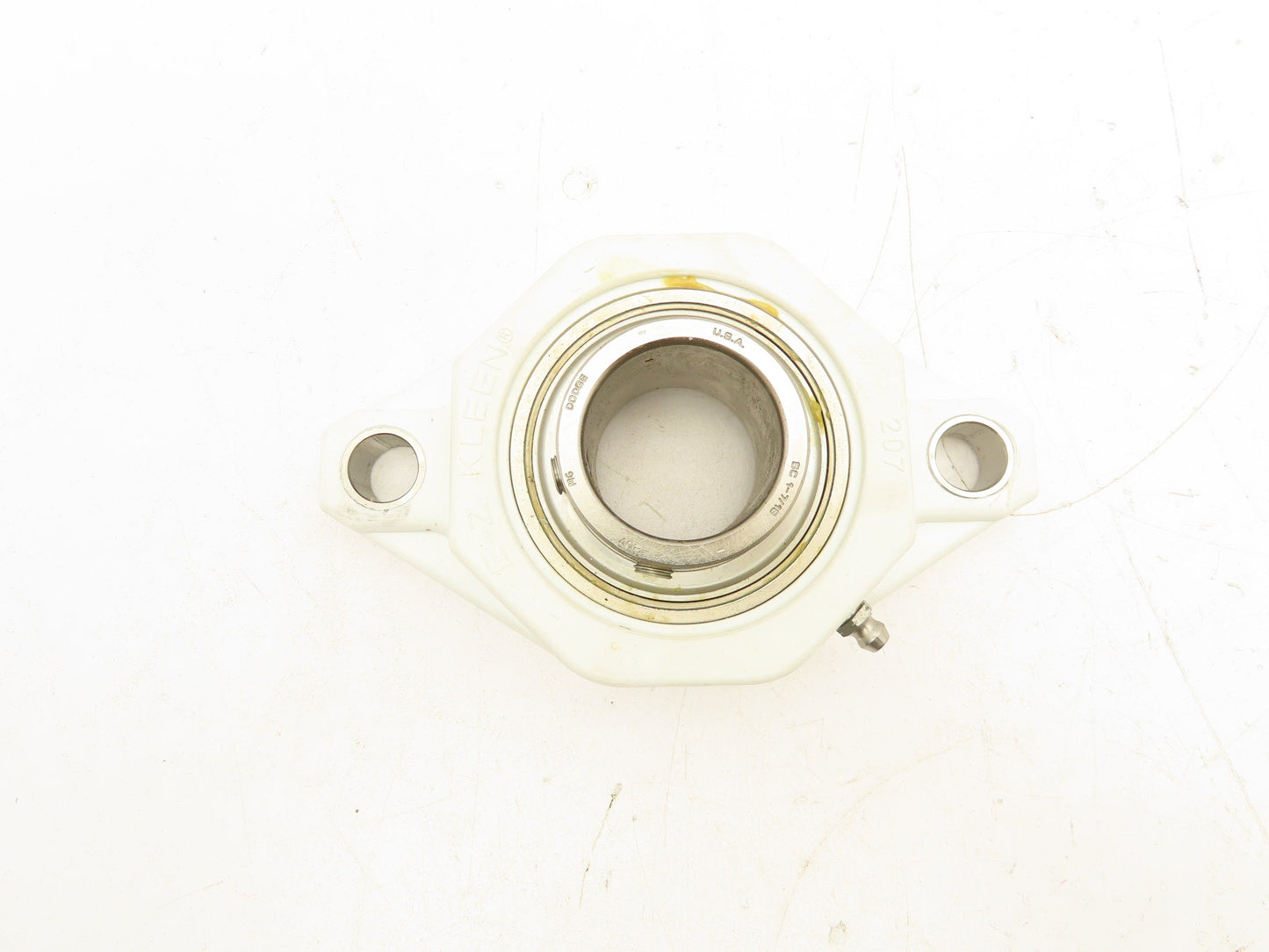 Dodge F2B-SCEZ-107-PCR EZ Kleen Plastic Flange-Mount Bearing 1-7/16" Bore 2-Bolt