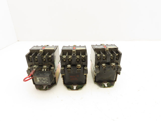 Allen Bradley 700-N220A1 AC Contactor Relay 120V Coil Lot of 3