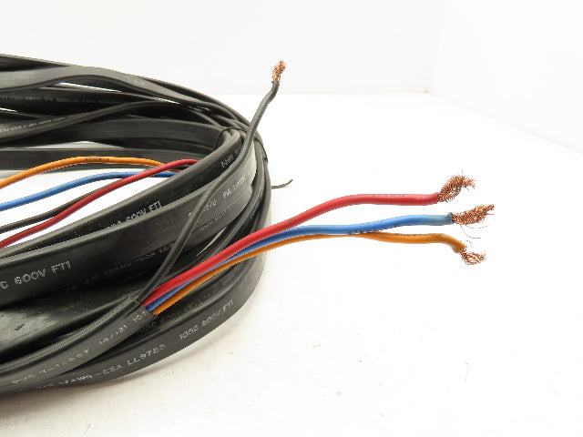E-24573 PVC Flat Festoon 4/12 12AWG 600V Cable Approximately 40'