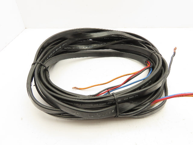 E-24573 PVC Flat Festoon 4/12 12AWG 600V Cable Approximately 40'